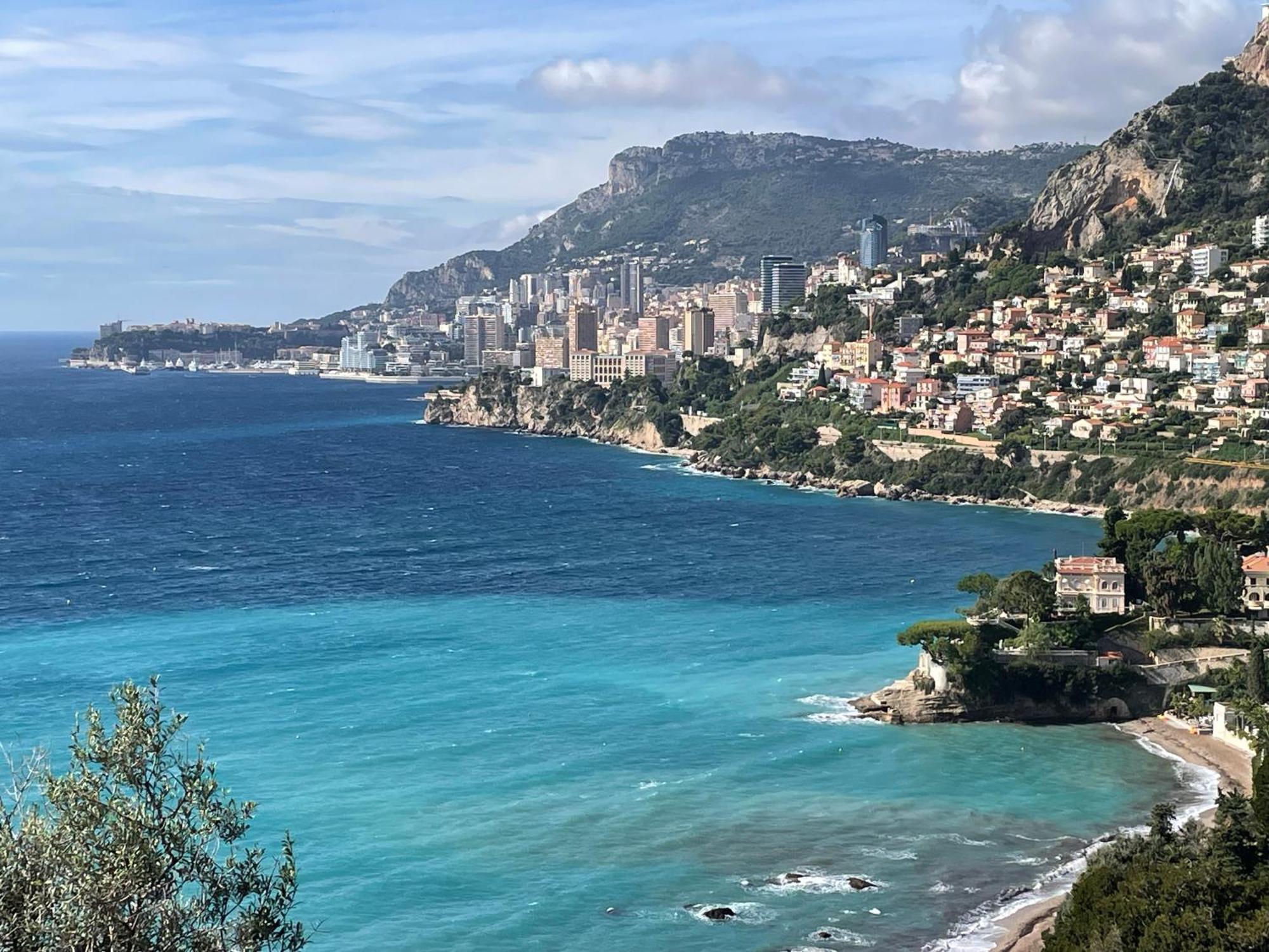Aux Portes De Monaco Superbe T3 Vue Mer 罗克布吕讷-卡普马丹 外观 照片